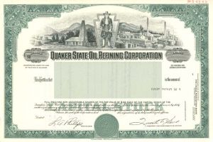 Quaker State Oil Refining Corporation